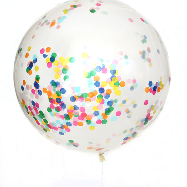 Happy Confetti Balloon
