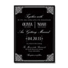 Hollywood Indulgence Wedding Invitations