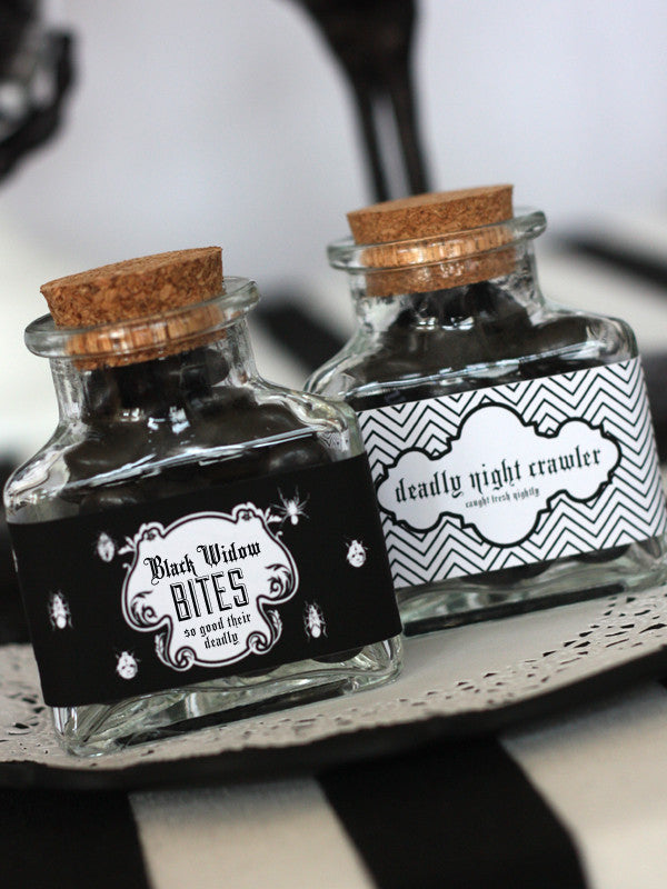 Black and White Sophisticated printable Halloween Collection