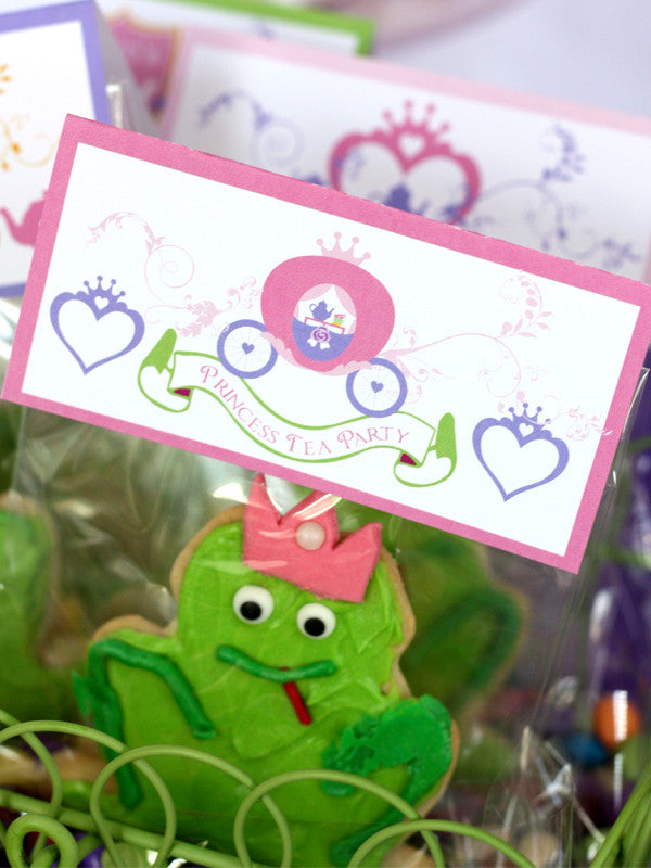 printable Princess Tea Party Birthday by Wants and Wishes