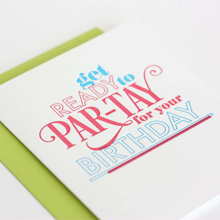 Get Ready to PAR-TAY