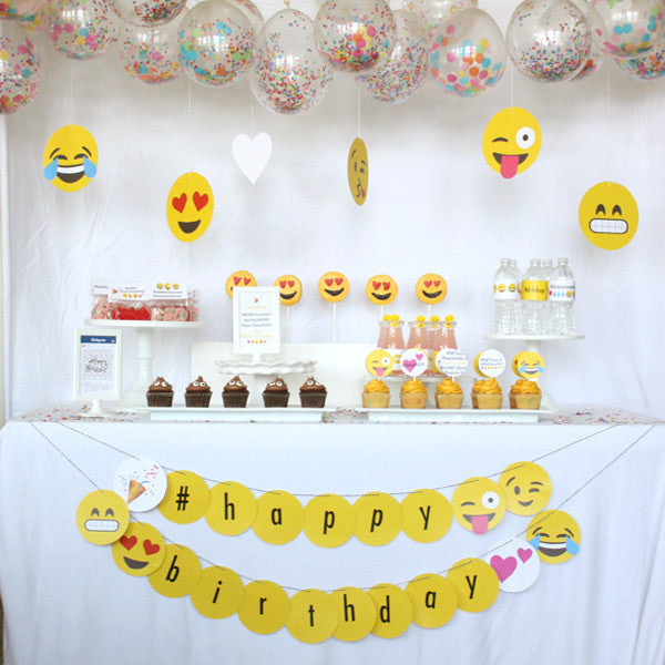 Printable Instagram Emoji Party Collection