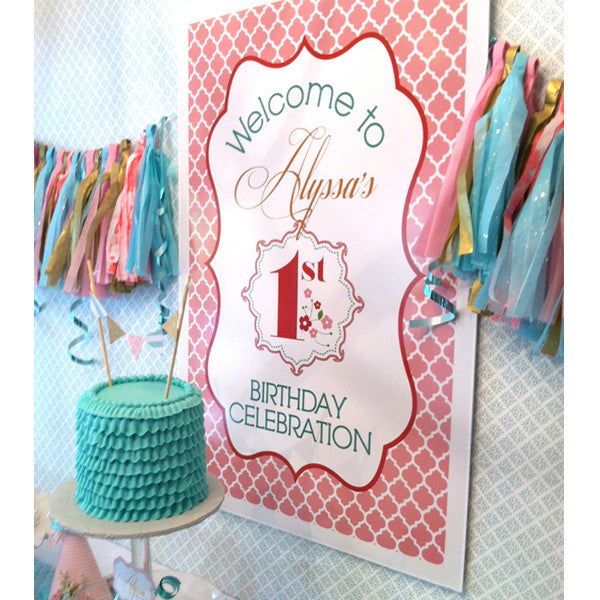 Delicate and Dainty printable Birthday Party