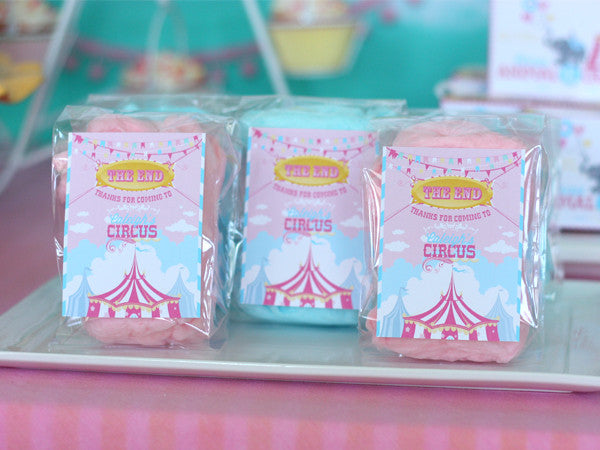 Cotton Candy Girl Circus printable Collection – Wants and Wishes