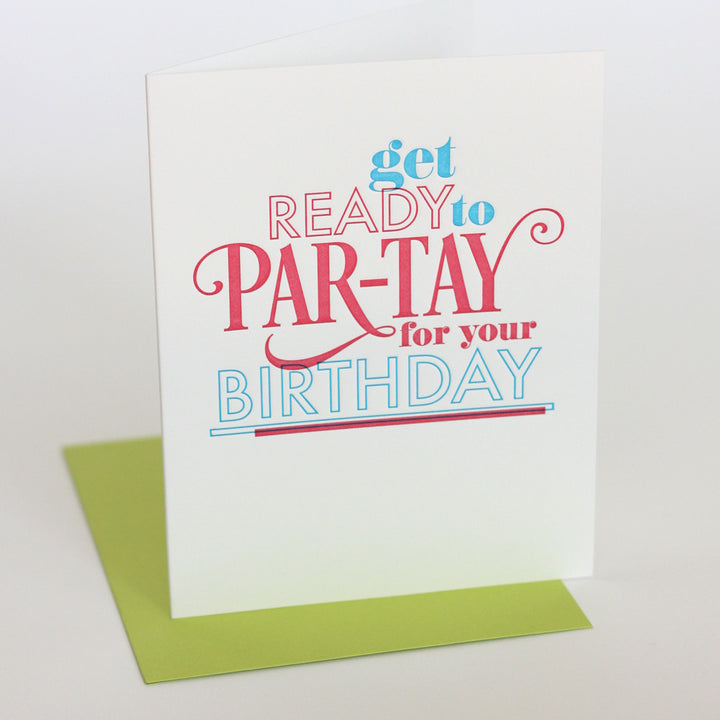 Get Ready to PAR-TAY