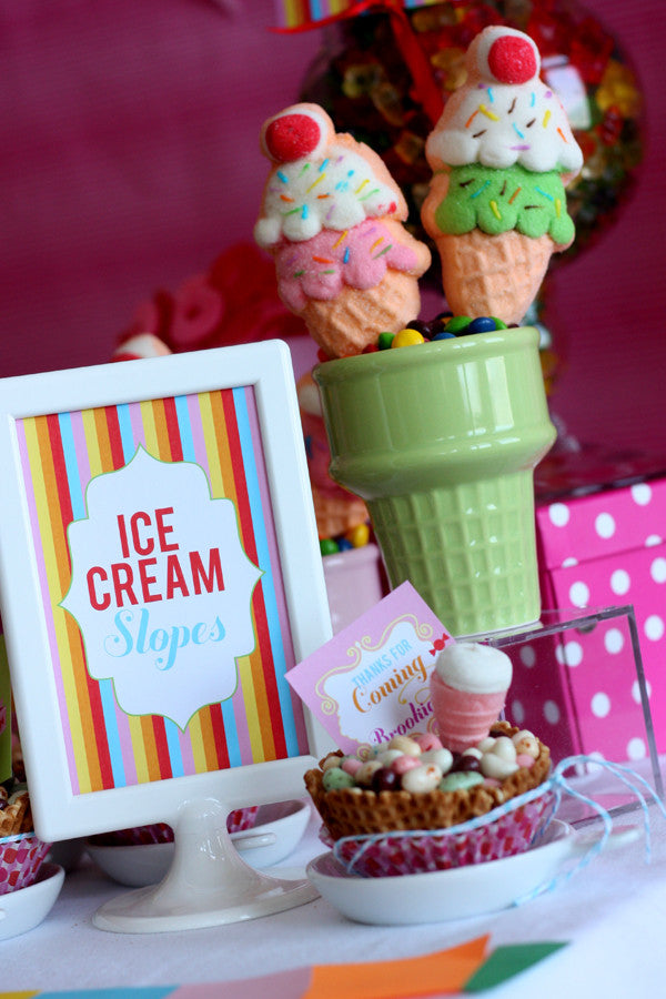Candy Land printable Birthday Party Collection