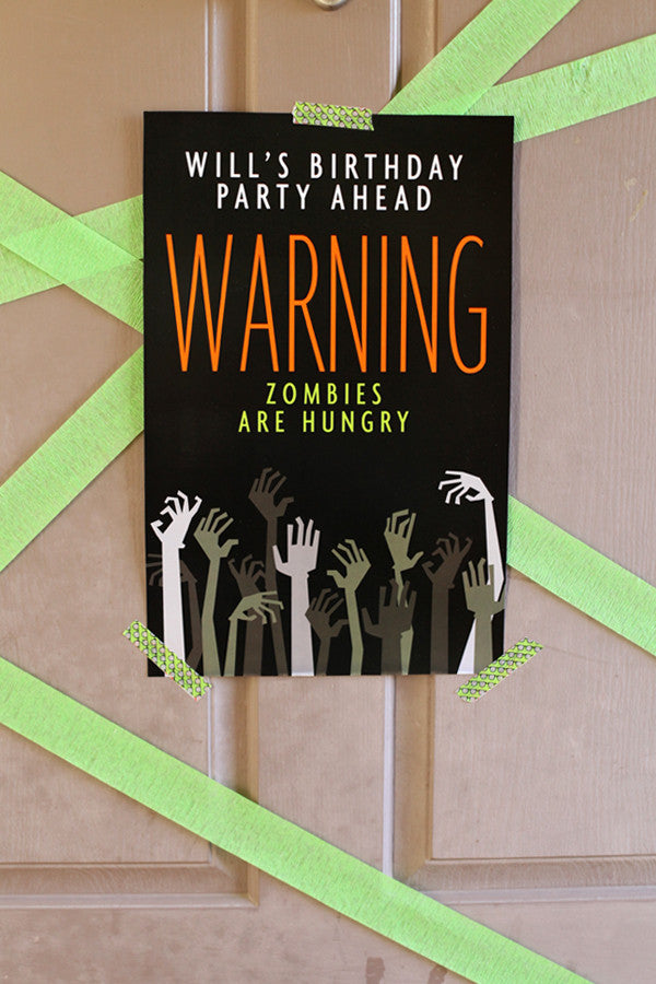 Zombies printable Birthday Party Collection – Wants and Wishes zombies-printable-birthday-party-collection-wants-and-wishes