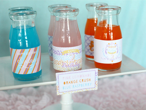 Magical Mermaid Birthday party printables