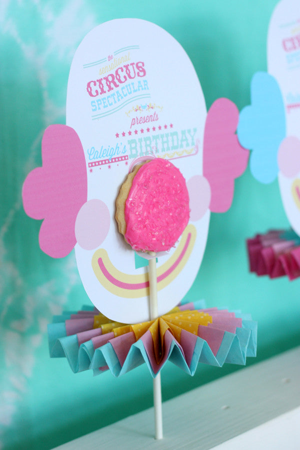 Cotton Candy Girl Circus printable Collection – Wants and Wishes