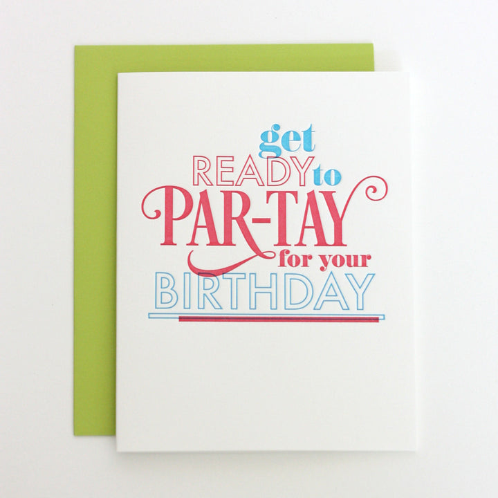 Get Ready to PAR-TAY