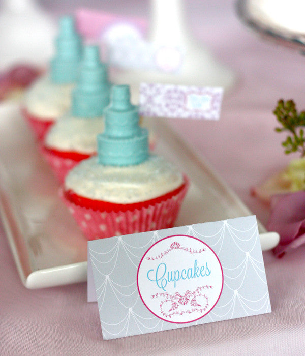 Let them Eat Cake- printable Marie Antoinette Bridal Shower