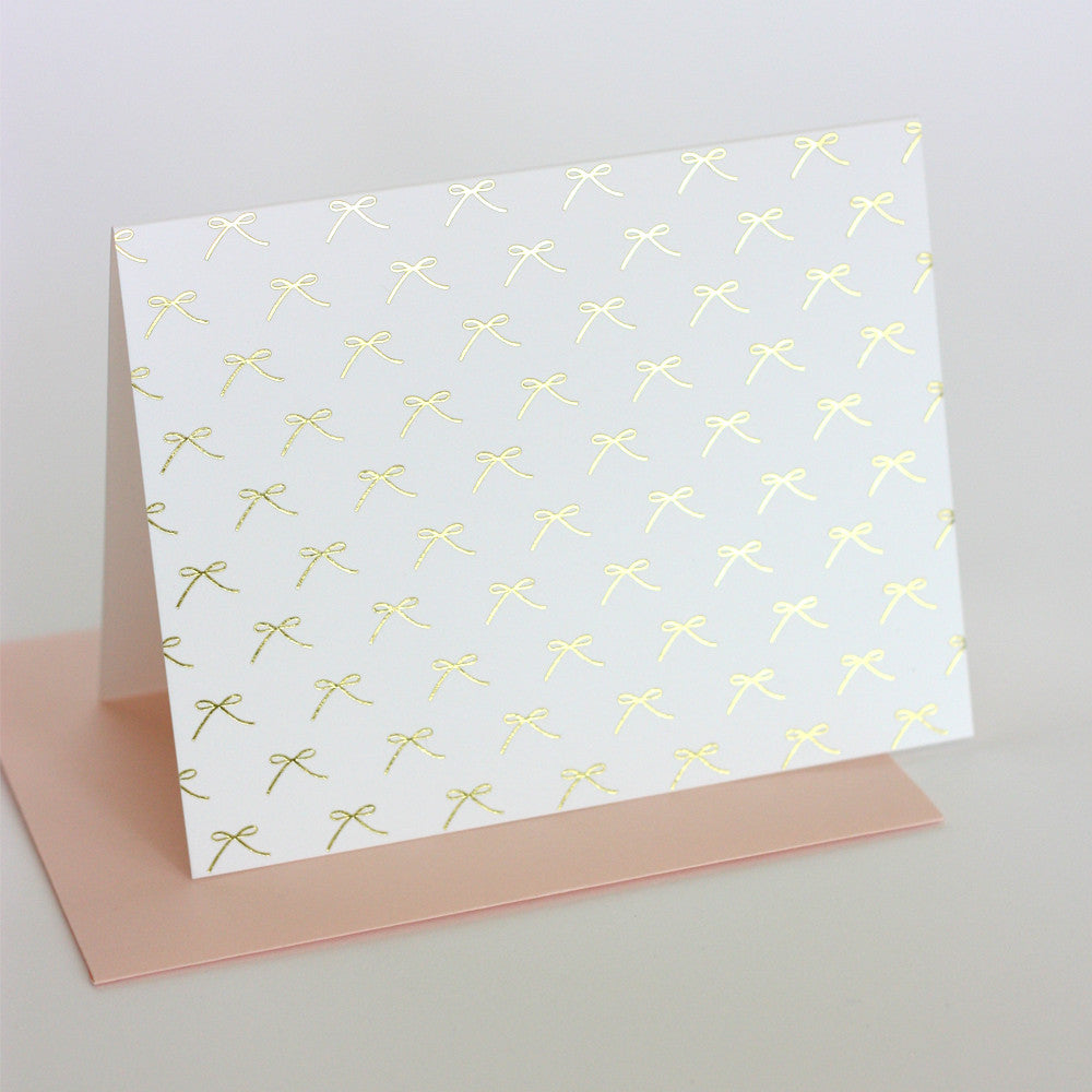 Mini Bows Notecard