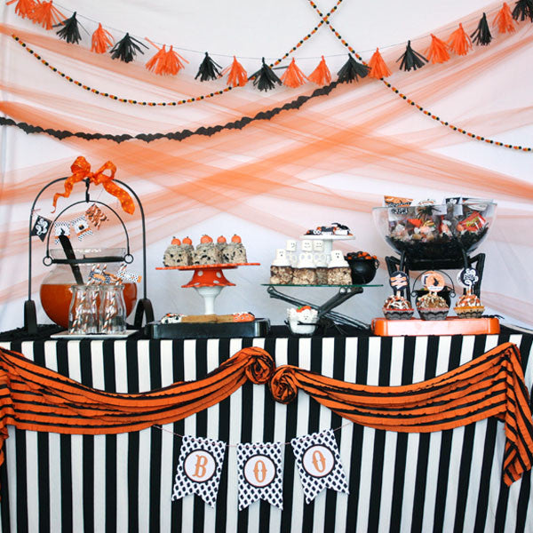 Vintage Retro printable Halloween party collection