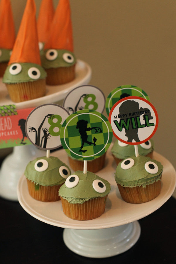 Zombies printable Birthday Party Collection