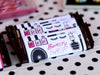 Sweet Beauty Shop Make-Up Birthday party printables