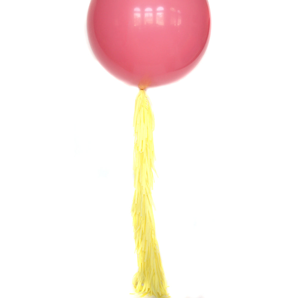 Lemonade Frilly Balloon Tassel
