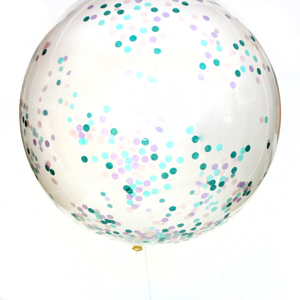 Mermaid Confetti Balloon