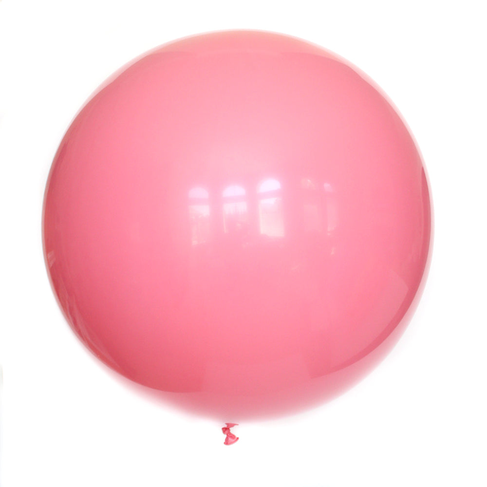 36" Pink Solid Balloon