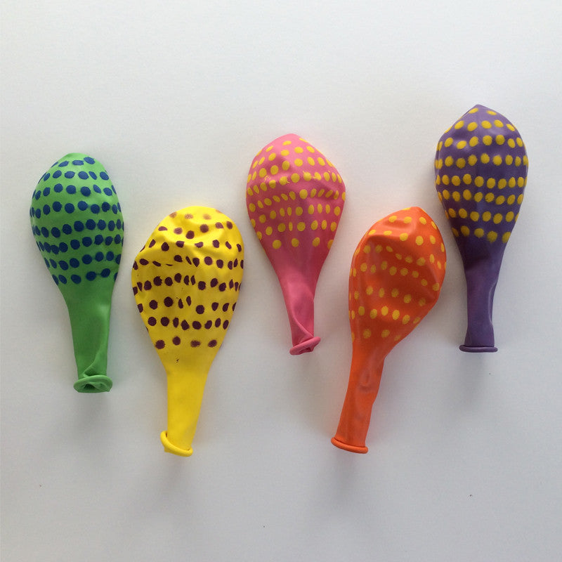 Polka dot Balloons- 5 colors to choose from