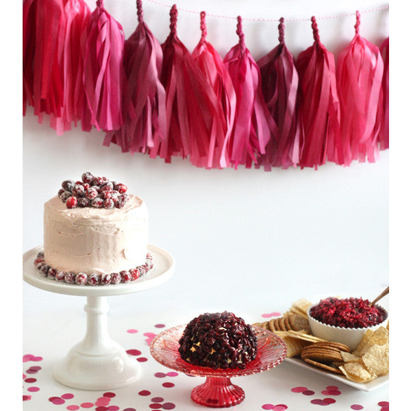 Pomegranate Fringe Tassel Garland Kit or Fully Assembled
