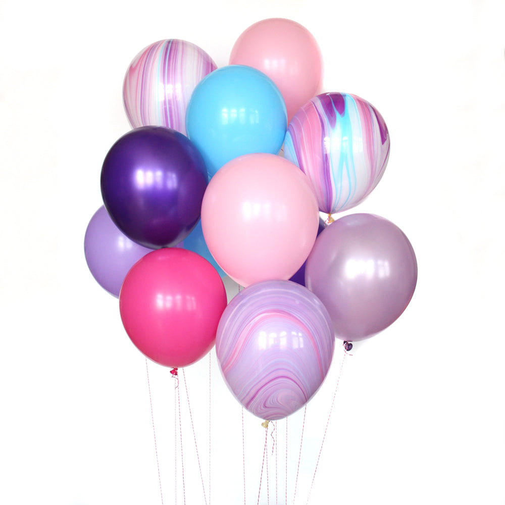 Princess Marble Deluxe Party Balloon Bundle