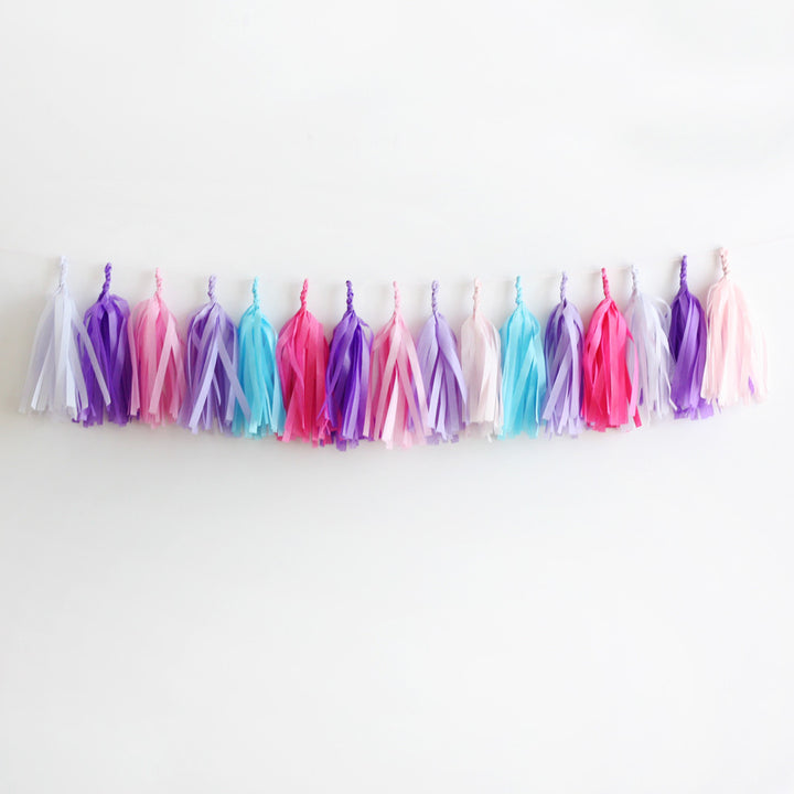 Princess Fringe Tassel Garland Kit or Fully Assembled