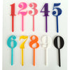 Number cake toppers