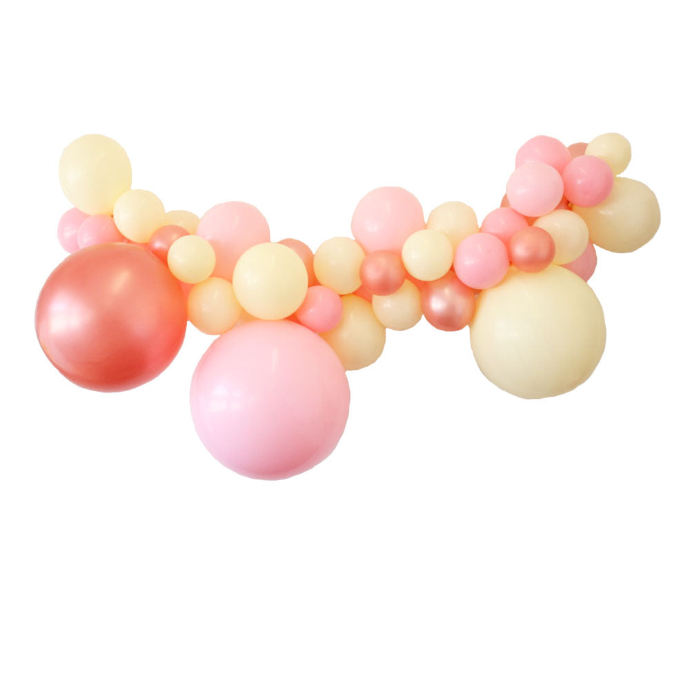 Rose Gold Jumbo Balloon Garland Kit