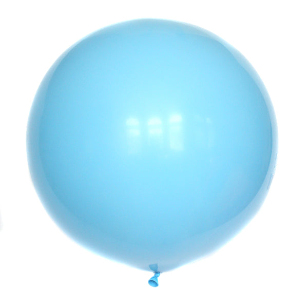 36" Sky Blue Solid Balloon