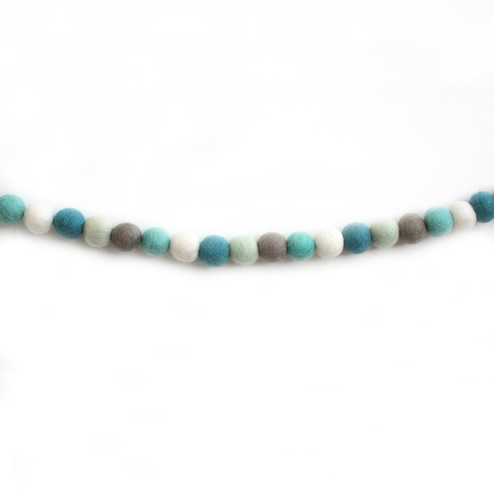 Storm Felt Ball Garland