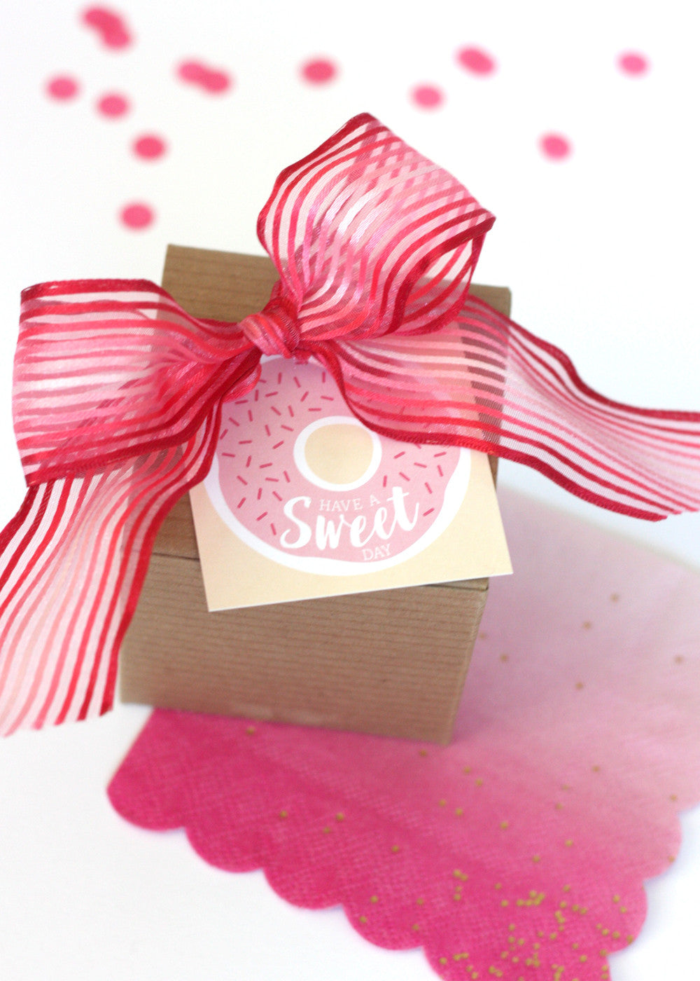 Have a Sweet Day Donut gift tag