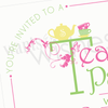 Sweet Tea printable Birthday Invitation by Wants and Wishes