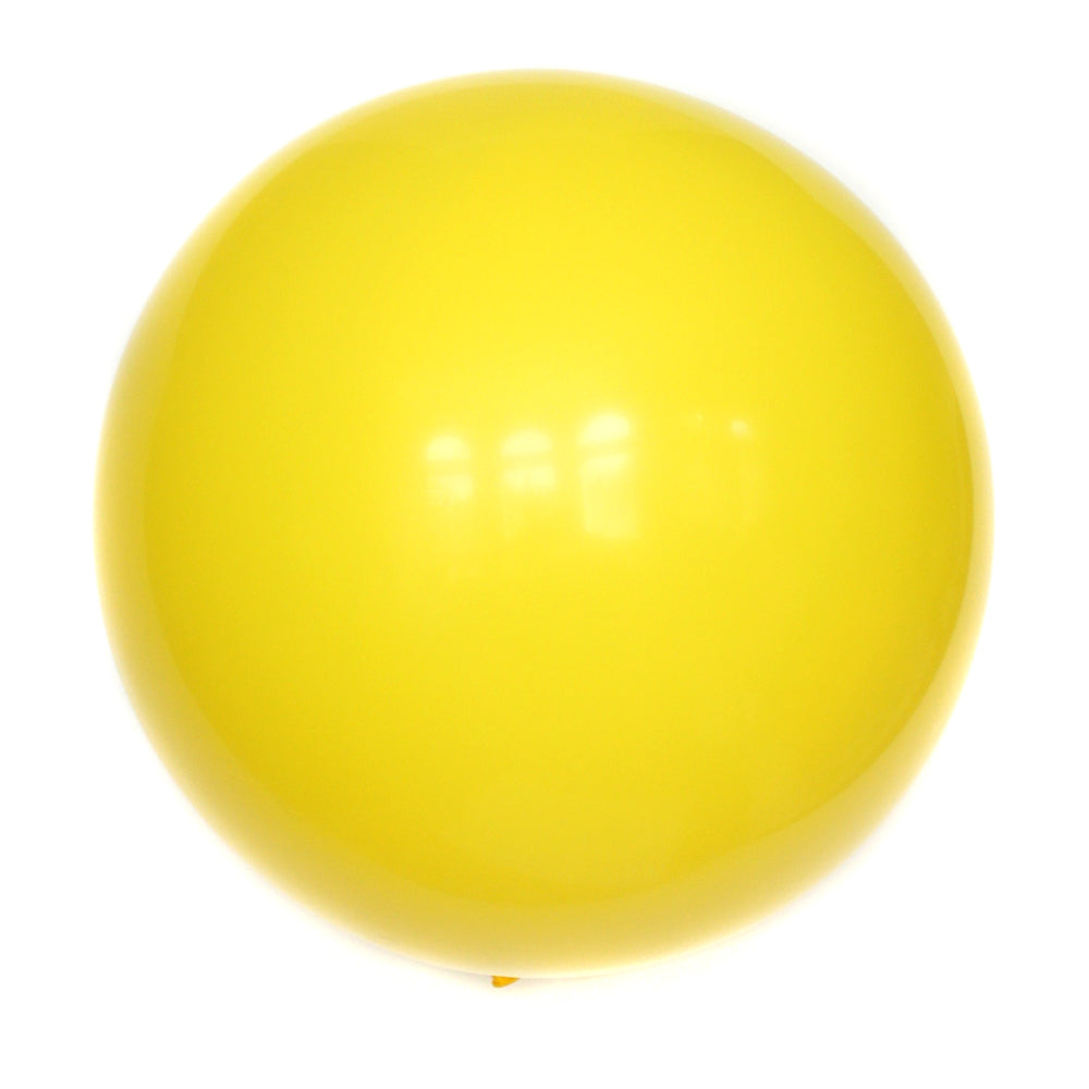 36" Yellow Solid Balloon